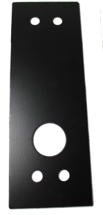 Lockey T-Cover, Cover Plate for 1100 and 1600 Series Locks, Black